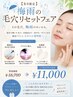 【梅雨の毛穴リセット】黒ずみ・角栓・皮脂詰まり徹底洗浄 ¥11,000