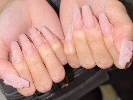ヌーディピンク@my_nails_sayaka