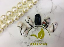 ビューティーアンドライフ オリビア(Beauty&Life Olivia)/大人白黒大理石ネイル