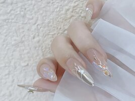 #ワンホンネイル #キラネイル