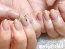 アプリコットネイル(apricot nail)