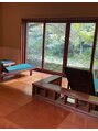 整体院 一歩(ippo) お気に入りの場所、ゆっくりと川の流れだけが聞こえてきます。