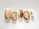 金箔ニュアンスネイル