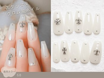 NICENAIL/ジェルネイル/パラジェル/フィルイン/マグネット/MEGAドン・キホーテ鈴鹿店/60種類から選ぶトレンドネイル