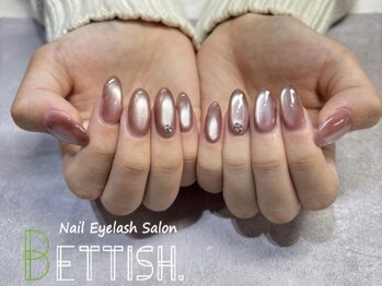 ベティッシュ 元住吉 武蔵小杉店(Salon BETTISH)の写真/《全メニューフィルイン対応》高技術×高コスパの4000円以下◎豊富な追加パーツで自分好みの美爪へ♪