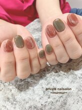 プライベート ネイルサロン マーマ(murmur)/マーブルネイル