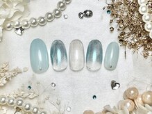 プティリボン 武蔵小金井店(PetitRibbon)/Simple ブルーメタリック