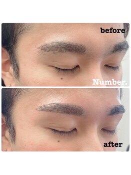 ナンバー(Number.)/夏を前にモテ眉に変身!