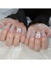 【初回オフ無料】《ハンド》韓国nail　パーツ2個まで　¥7200
