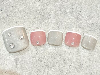 ネイルサロン ロゼプリュム/マグ&スキニーフレンチ