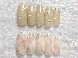 定額オフィスニュアンスネイル