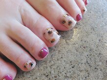 トゥデイム(TODAY'm)/秋仕様フットネイル