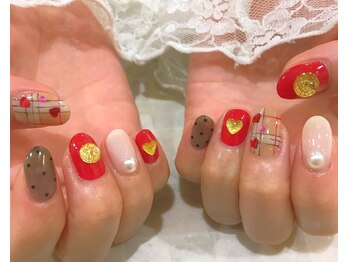 ドレス ネイルアンドアイラッシュ 梅田(Dress)/【Dress 梅田】チェック柄