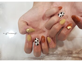 ダルメシアンネイル