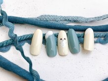 ネイルサロン&スクール ジーナ(GINA)/雪だるまネイル