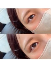 モーヴ(mauve)/フラットラッシュ80本