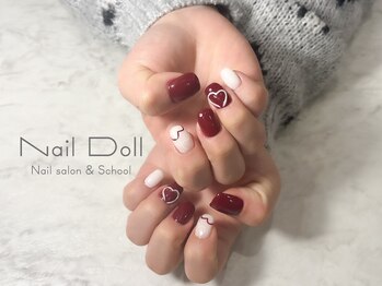ネイルドール(Nail Doll)/バレンタインネイル