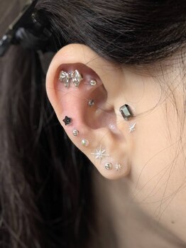 アヤネイルズ アンド アイラッシュ(AYA NAILZ.＆Eyelash)/耳ツボジュエリー