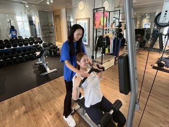 ブルーオーシャンジム 新町店(Blue Ocean Gym)の写真/一生に一度の結婚式に向けて少しでもキレイに魅せたい・ドレスを綺麗に着たい方に本格痩身トレーニング♪