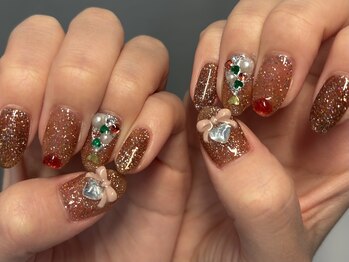 ノーヴェネイル 国分寺(nove.nail)/クリスマスネイル☆
