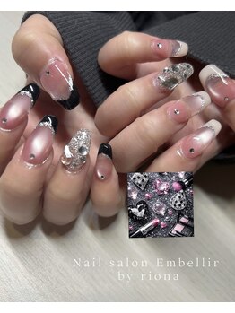 アンベリール(Embellir)/ハンドネイル持ち込みデザイン