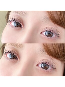 THE BALM one 北千住店【アイブロウ/眉毛/まつげパーマ/ネイル】/束感まつげデザイン☆マツパ