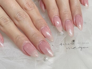 サンミーゴネイル 神戸店(Sunmego Nail)の写真/【話題のワンホンやシンプルパーツまで◎】毎日見るnailだからこそシンプルでも可愛い流行りのデザインを＊