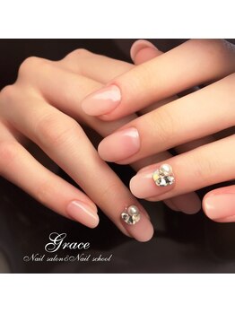 ネイルサロンアンドネイルスクール グレース(Nail salon & Nail school Grace)/スカルプで上質グラデーション