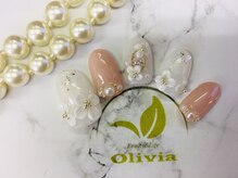 ビューティーアンドライフ オリビア(Beauty&Life Olivia)/3Dお花ブライダルネイル