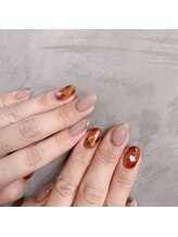 アティックネイルアトリエ(attic nail atelier)/べっ甲ネイル★