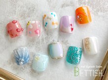 ネイルアイラッシュサロン ベティッシュ 桜木町店(Nail Eyelash Salon BETTISH)/Foot/ワンアートコース