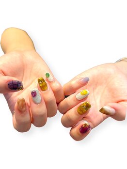アヤネイルズ アンド アイラッシュ(AYA NAILZ.＆Eyelash)/100mins.アートコース