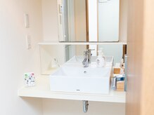 ネクサム(NEXUM)の雰囲気（【パウダールーム】施術後に髪の毛のセットもできます！）