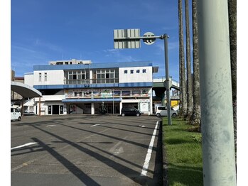 はあとねいる 南宮崎駅前店/駐車場までの経路【1】