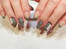 ネイルサロン イントゥ(into_)/ツイード　フレンチ　