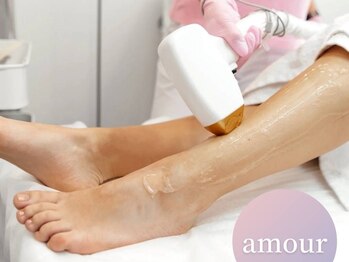 アムール(amour)の写真/【脱毛デビューを応援！】本気でムダ毛から卒業したい方にオススメ◎お肌への負担が少ないのも嬉しい♪