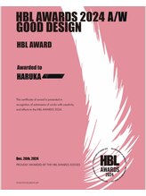 ナルム(naluM)/HBL AWARDS 2024A/W 受賞☆★
