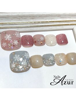 ネイルズアジュール 新潟亀田店(Nails Azur)/フット☆定額デザインCコース
