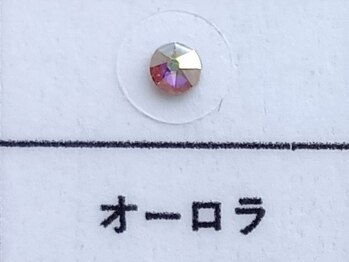 キュアフロウ 新潟巻/3)耳つぼジュエリー色見本/在庫