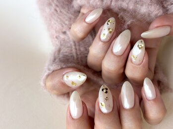 パラジェル ホロフラワーネイル