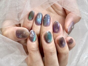 プリモ(PRIMO)/マグネット×雫ネイル