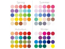 SNS等でよく見るドレープ(布)を当てながらしっかり診断します☆