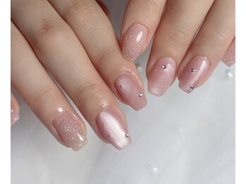 ケーネイル(K.nail)/マグネットとフラッシュで素敵に