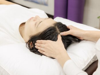 シエル 立川 柴崎体育館前店(Ciel)の写真/頭のコリを徹底ケア！優しく丁寧な手技でガチガチの頭をほぐし、安眠へ導く極上ヘッドスパをご体感下さい♪