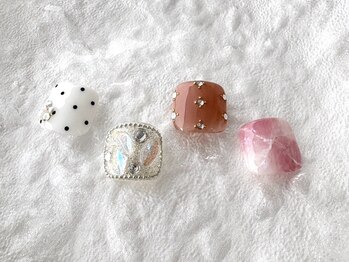 ミニュイネイルバイゼン(minuit nail by Zen)/【foot】定額2本アートコース
