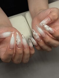 長さ出し10本＋エアブラシ