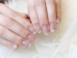 マグネットフレンチネイル/梅田