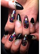 ネイルサロン アイル(nail salon i’ll)/ラメガラスネイル☆