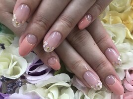 シンプル♪お花ネイル