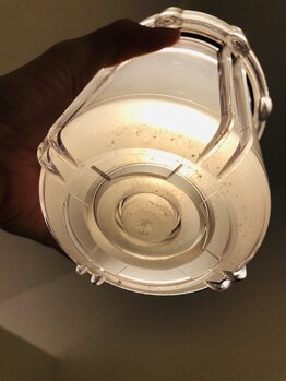 クレナ イオンゆみ~る鎌取店(Crena)/毛穴洗浄器の排水カップの底には